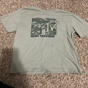 MTV green shirt Medium